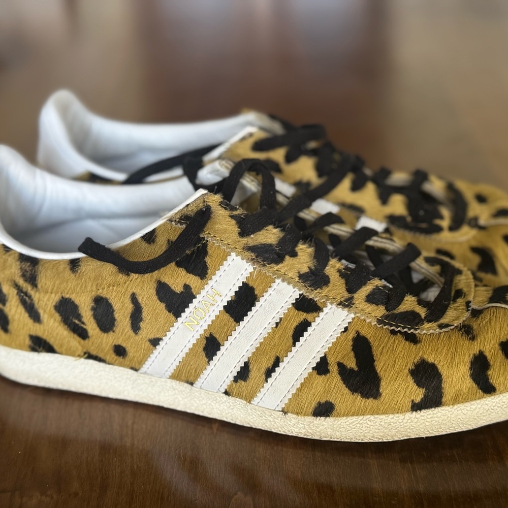 Used Excellent Adidas Noah x Gazelle “Cheetah Print” Sneakers Size 8.5 Women’s
